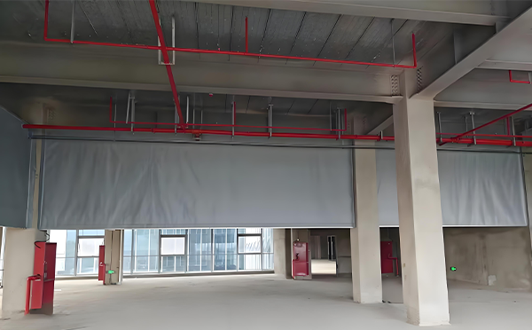 彬县防火布挡烟垂壁