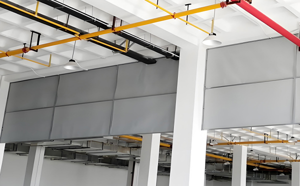 商场防烟分区常闭节点:彬县挡烟垂壁高度与控制器接线图解 商场防烟分区常闭节点:彬县挡烟垂壁高度与控制器接线图解