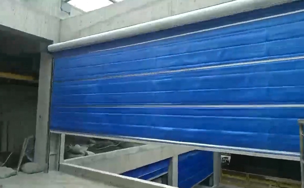 大型物流园区完成彬县防火门整体安装工程